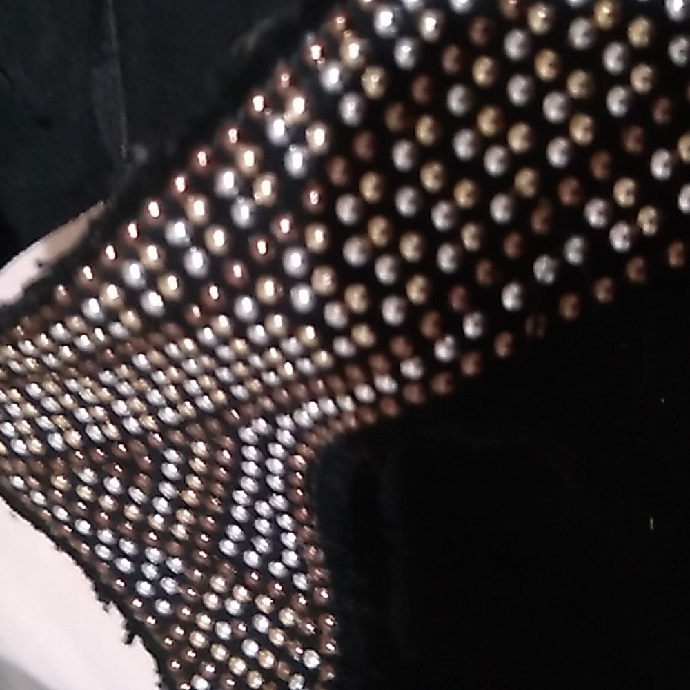 Portàge sandal bronze and silver beaded size small (5/7) - Picture 7 of 9
